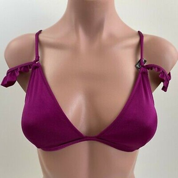 PINK Victoria's Secret Other - Victoria's Secret PINK Flutter Sleeve Bikini Top